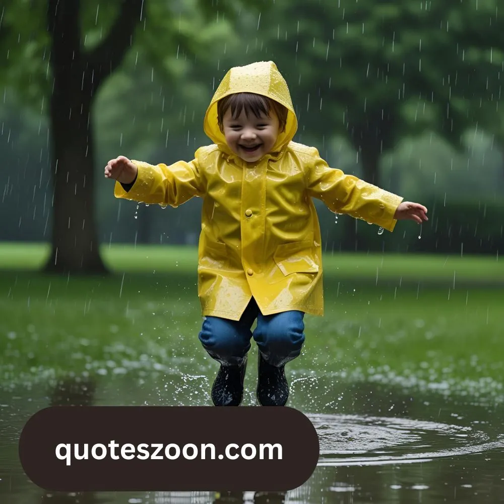 Cute Rain Quotes
