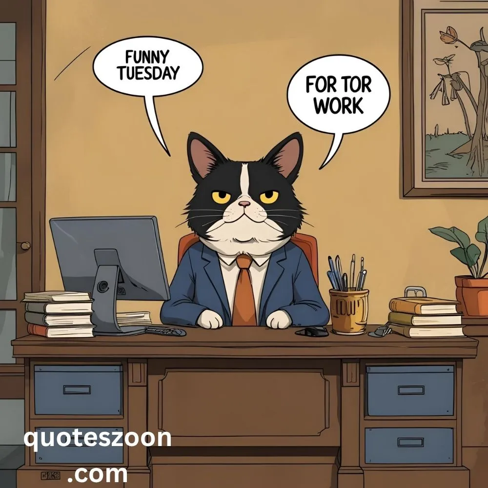 Funny Tuesday Quotes for Work
