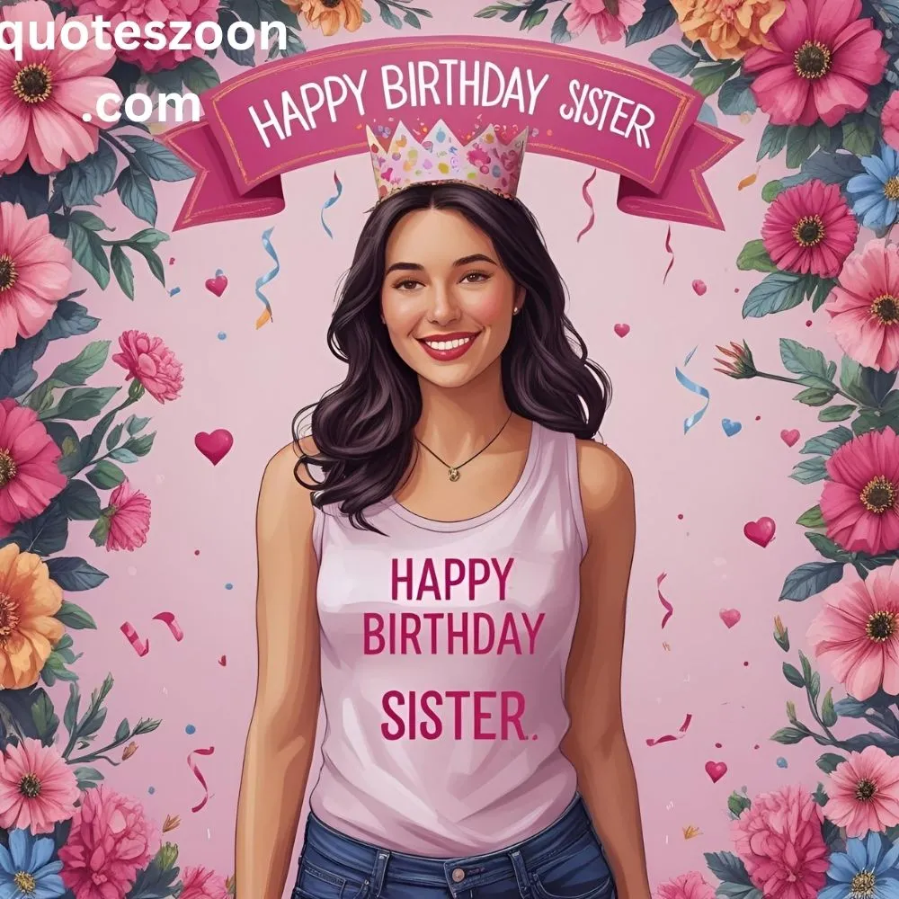 Happy Birthday Sister Quotes Short