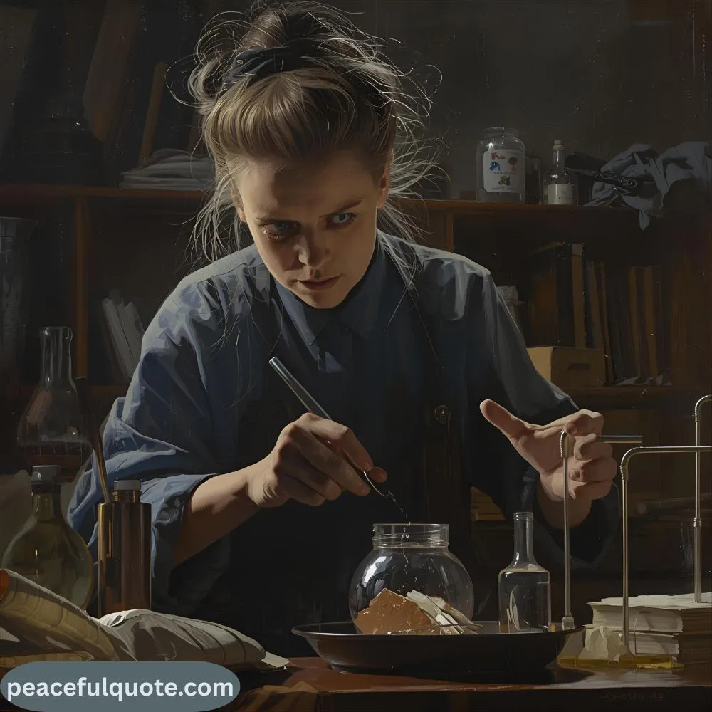 Marie Curie Quote About Fear