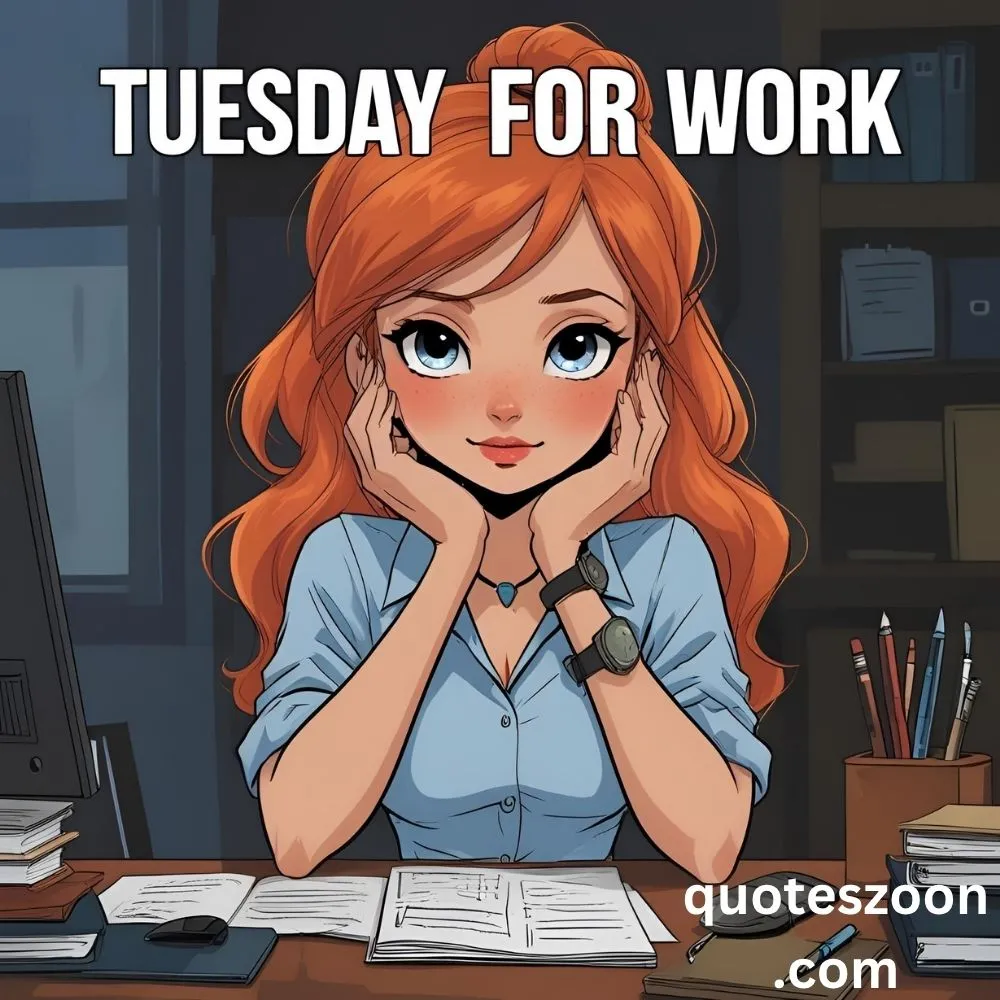 Tuesday Quotes for Work Funny