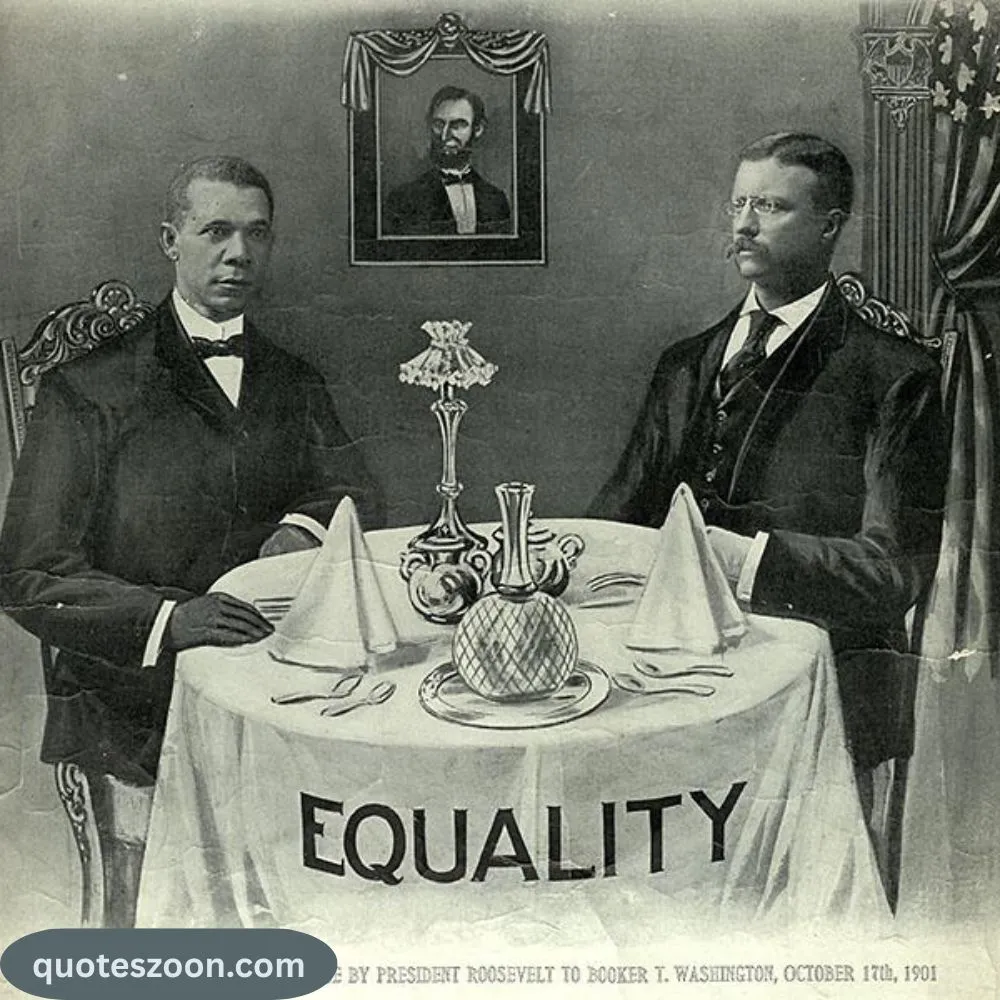 Booker T. Washington Quotes About Equality