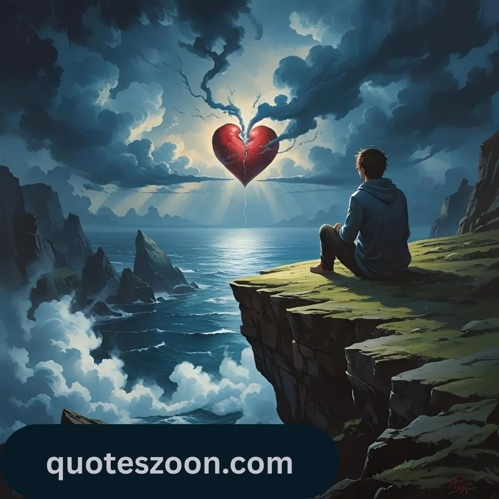 Broken Heart Deep in the End Quotes