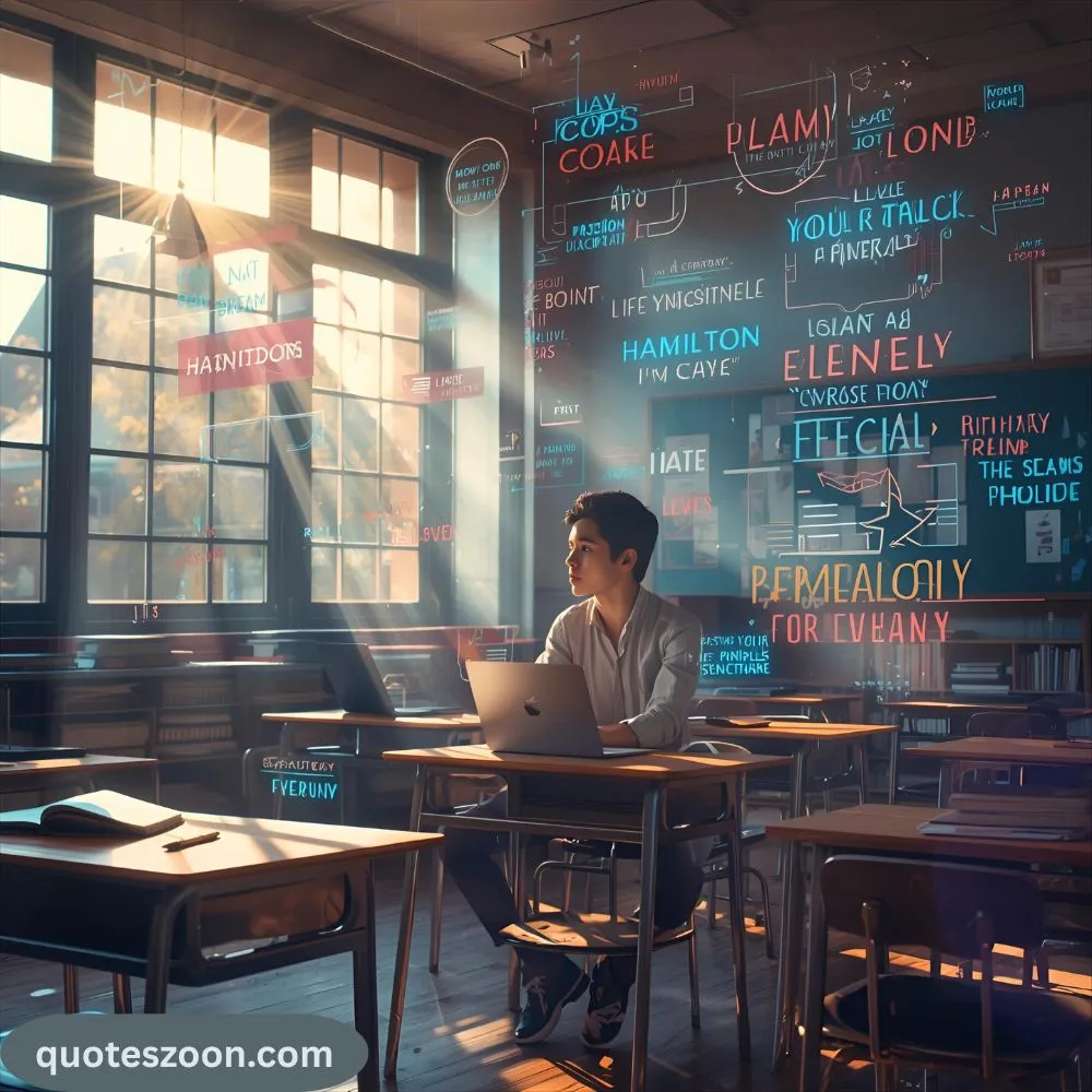 Hamilton quotes for students