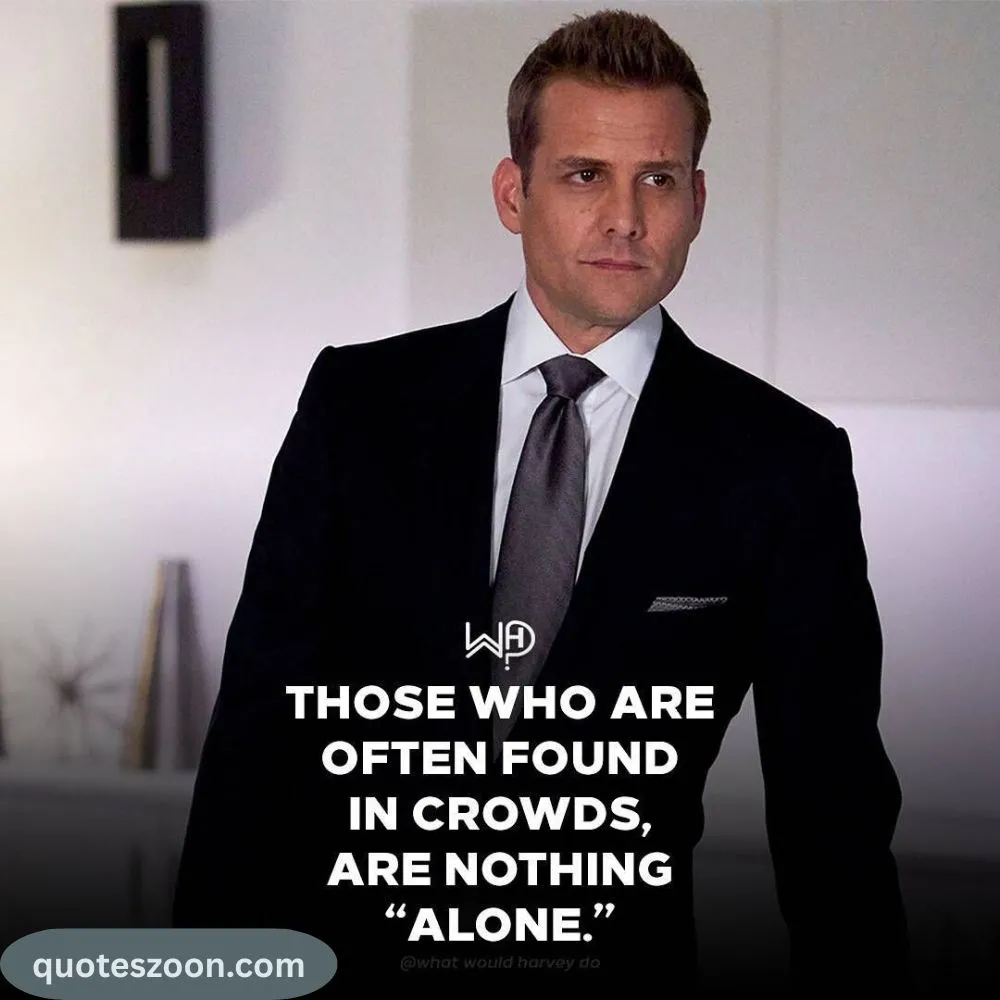 Harvey Specter Quotes on Love