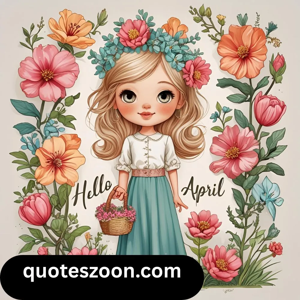 Hello April Quotes