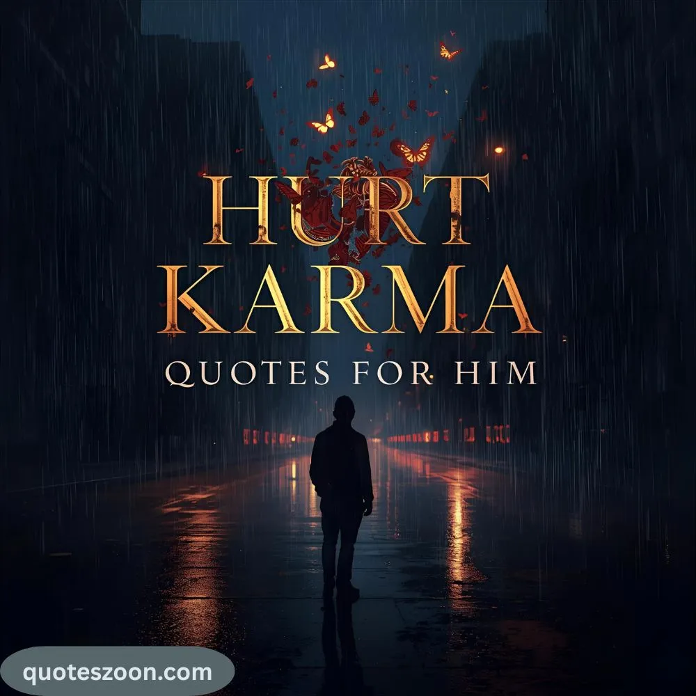 Hurt karma Quotes for Him