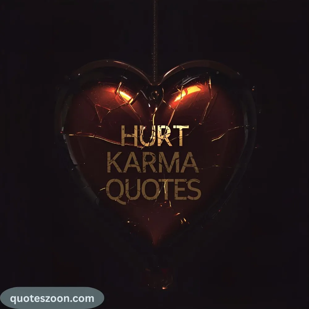 Hurt karma Quotes for Instagram