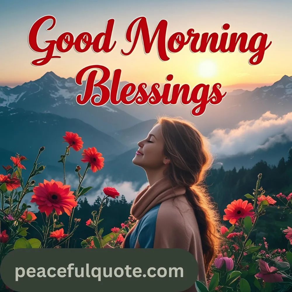 Inspirational Good Morning Blessings Quotes