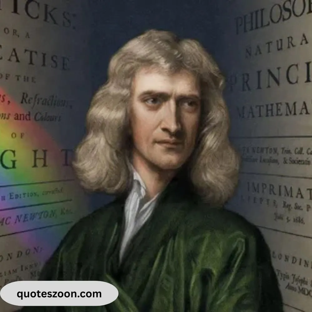 Isaac Newton Quotes About Life