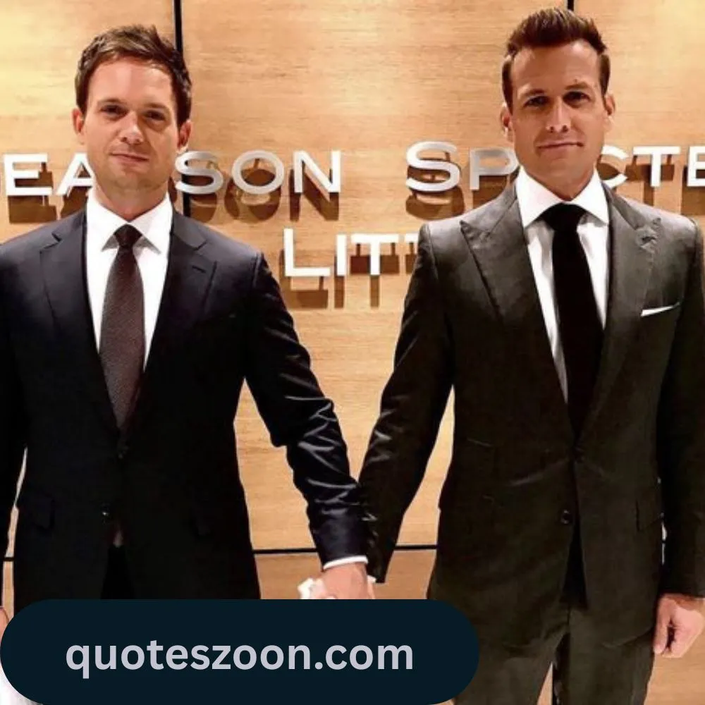 Motivational Confidence Harvey Specter Quotes