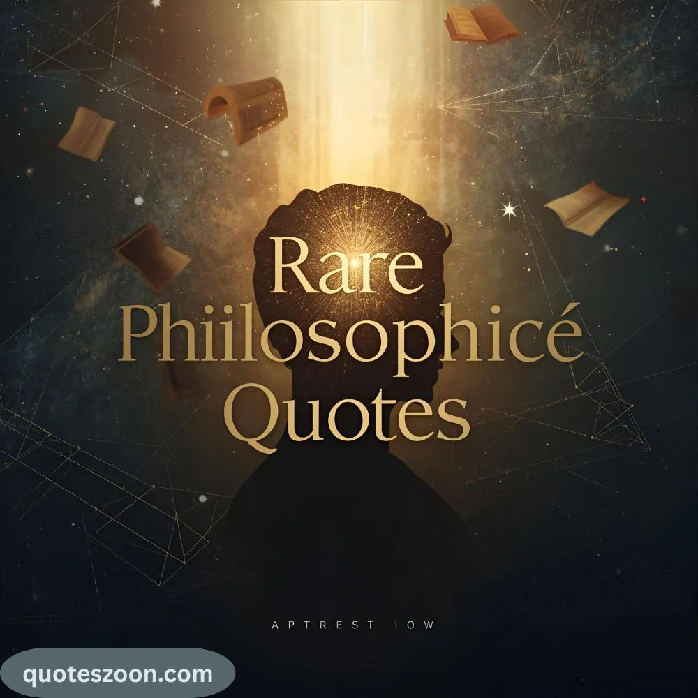 Rare Philosophical Quotes