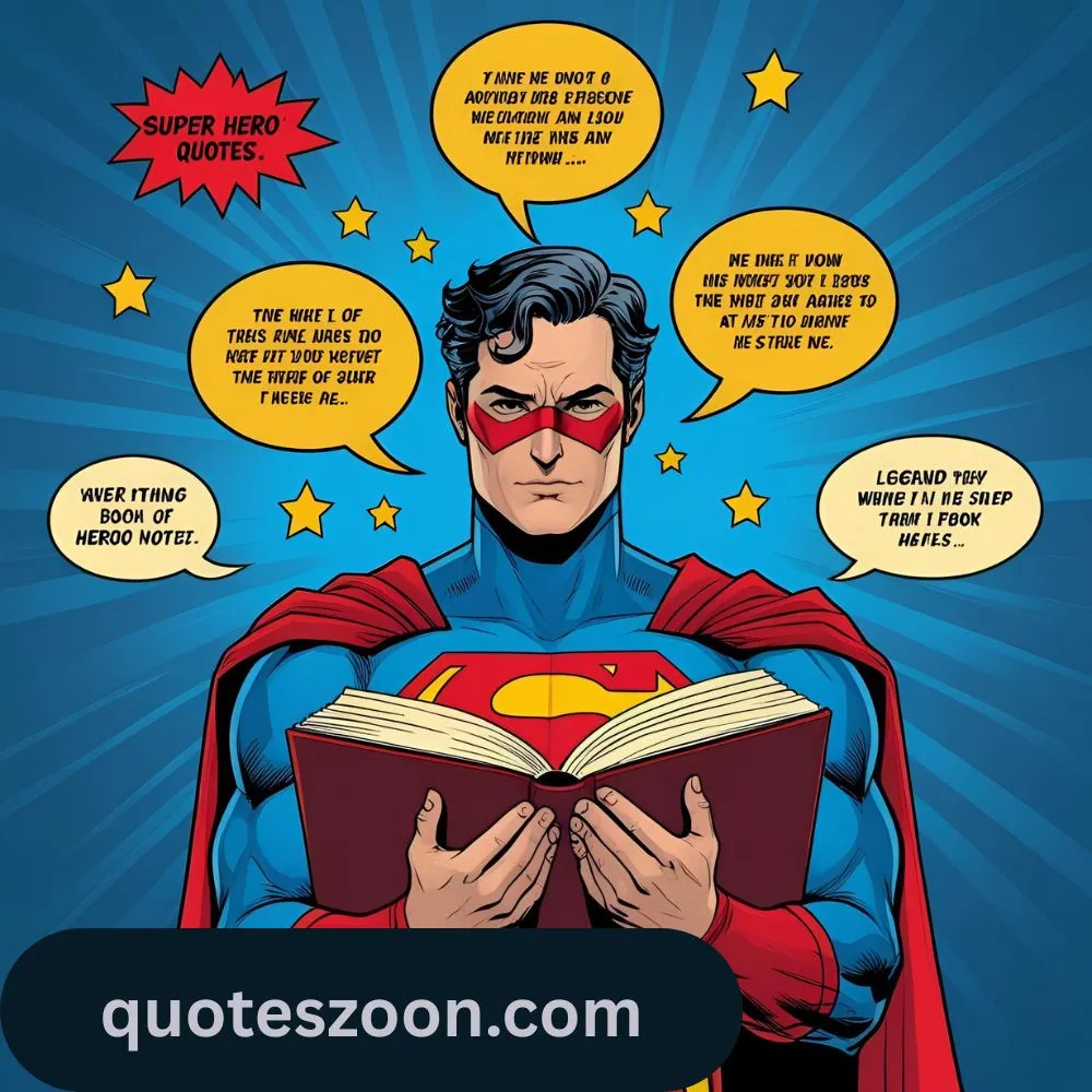 Super Hero Quotes
