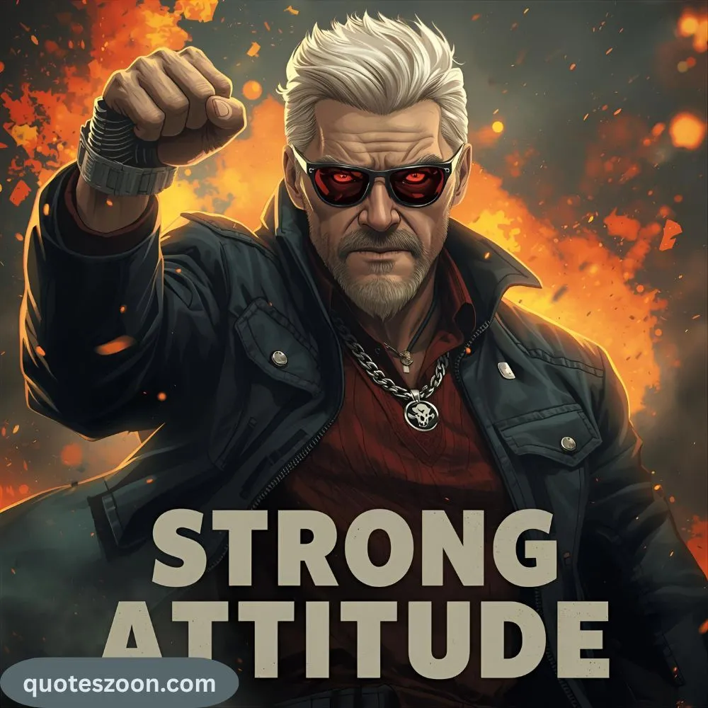 Strong Attitude Quotes