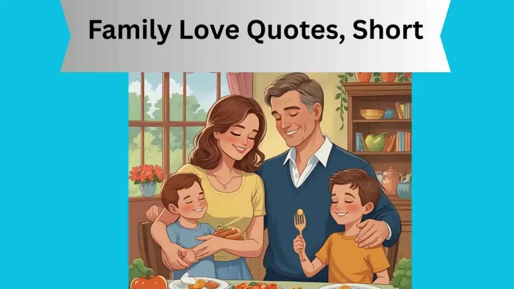 Family Love Quotes, Short
