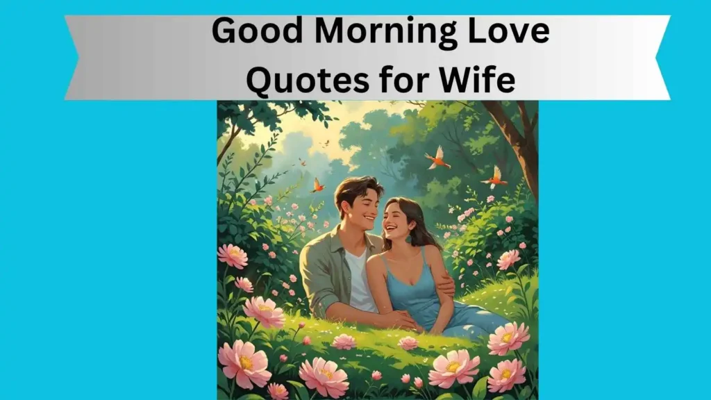 Good Morning Love Quotes for Wife