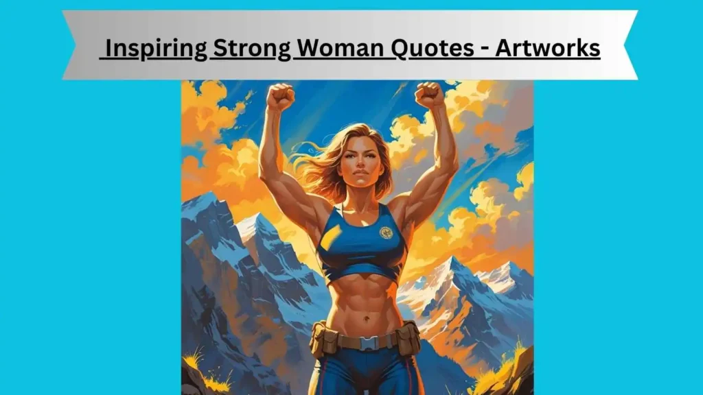 Inspiring Strong Woman Quotes - Artworks