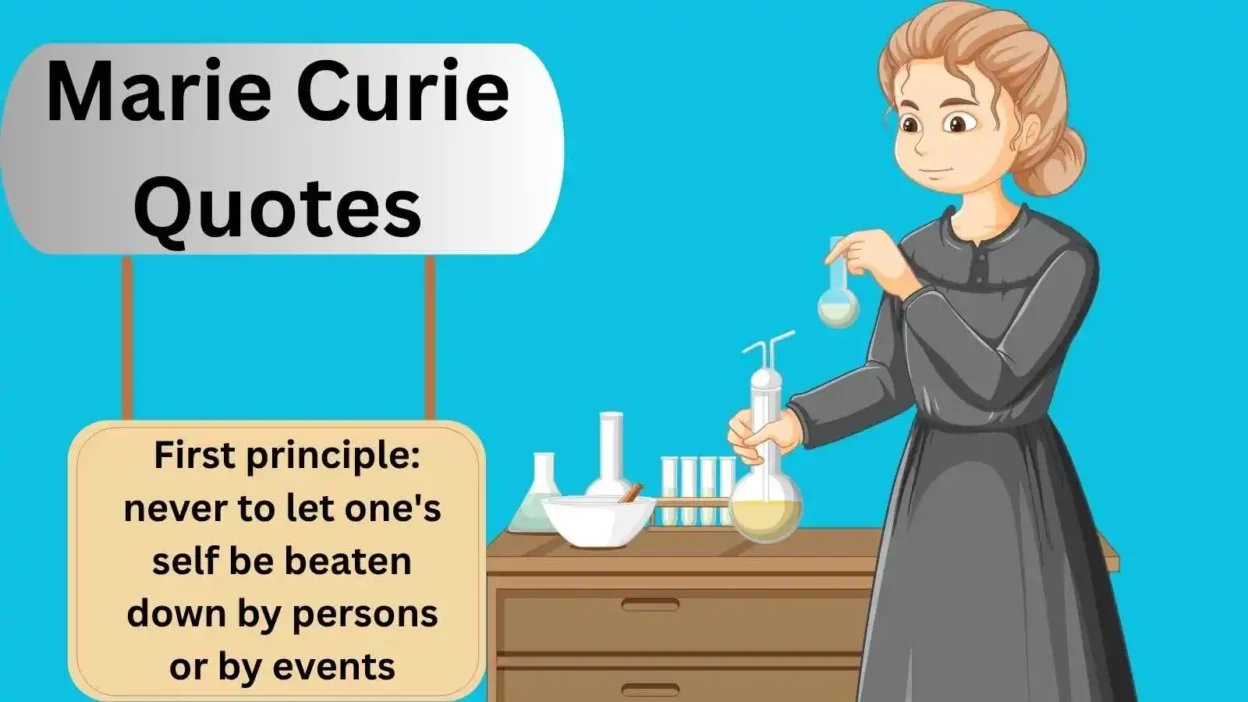 Marie Curie Quotes