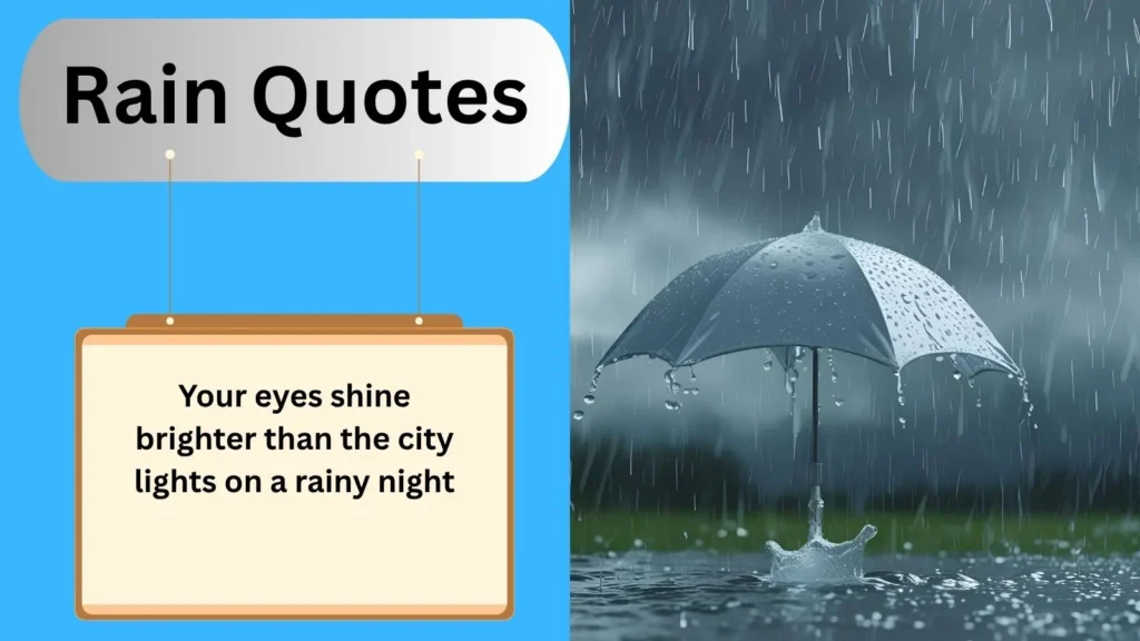 Rain Quotes