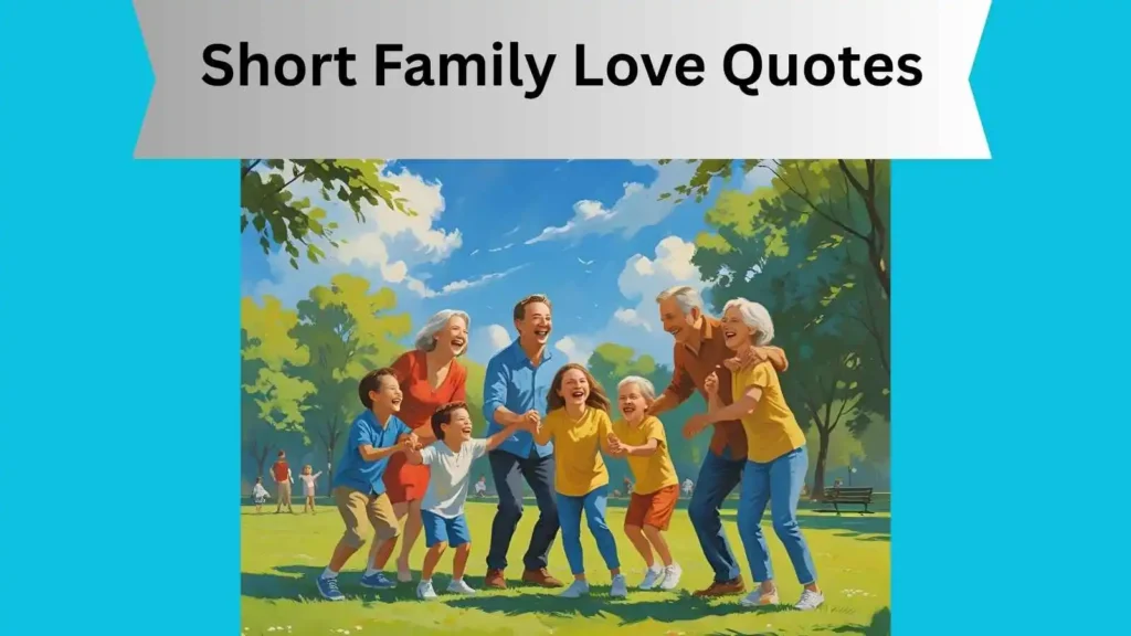 Short Family Love Quotes