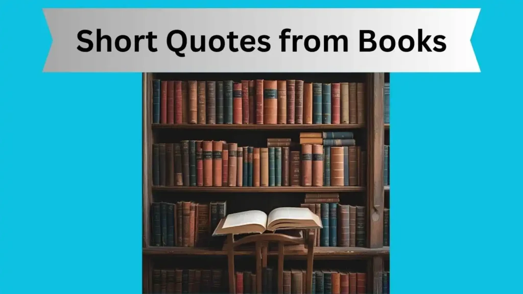 Short Quotes from Books