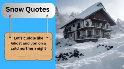Snow Quotes