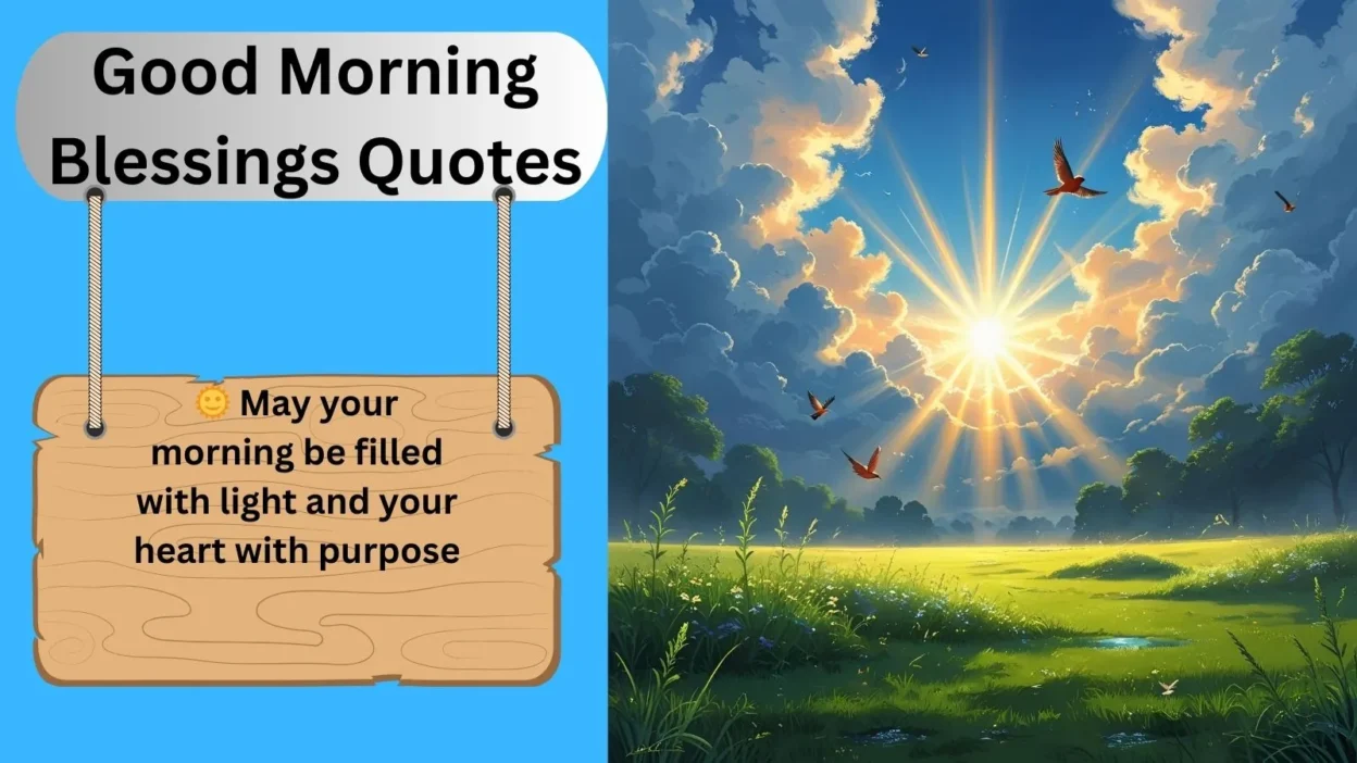 Good Morning Blessings Quotes