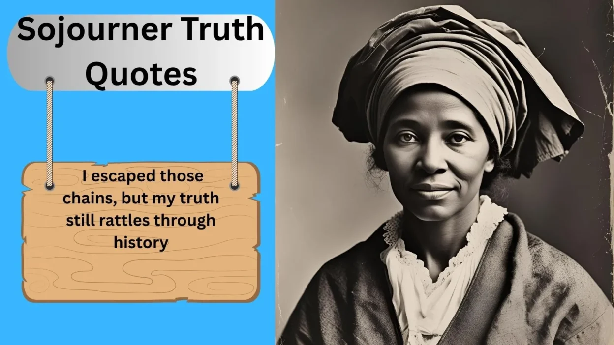 Sojourner Truth Quotes