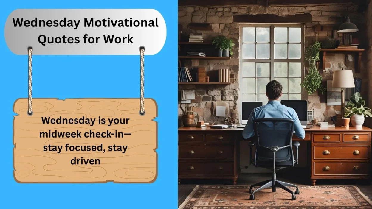 Wednesday Motivational Quotes for Work