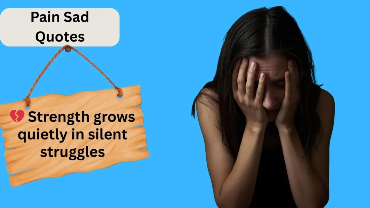 Pain Sad Quotes